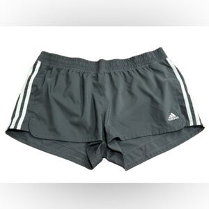 Adidas Women's Charcoal Gray Athletic Shorts Size Extra Large